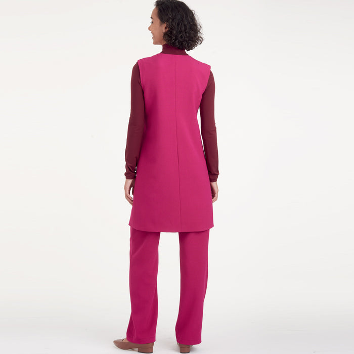 Simplicity 9184 Misses' and Women's Waiscoat and Trousers Sewing Pattern from Jaycotts Sewing Supplies