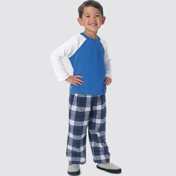 Simplicity Sewing Pattern 9205 Boys' Pyjamas from Jaycotts Sewing Supplies