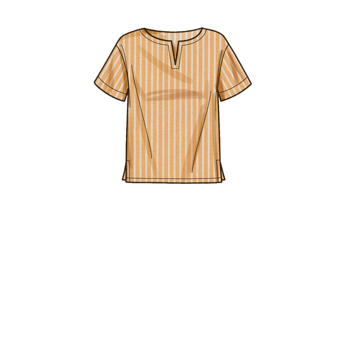 Simplicity Sewing Pattern 9274 Tops In Two Lengths from Jaycotts Sewing Supplies