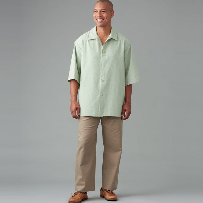 Simplicity Sewing Pattern 9279 Men's Shirt, Pants and Shorts from Jaycotts Sewing Supplies
