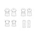 Simplicity Sewing Pattern 9280 Children's Dresses, Top and Leggings from Jaycotts Sewing Supplies