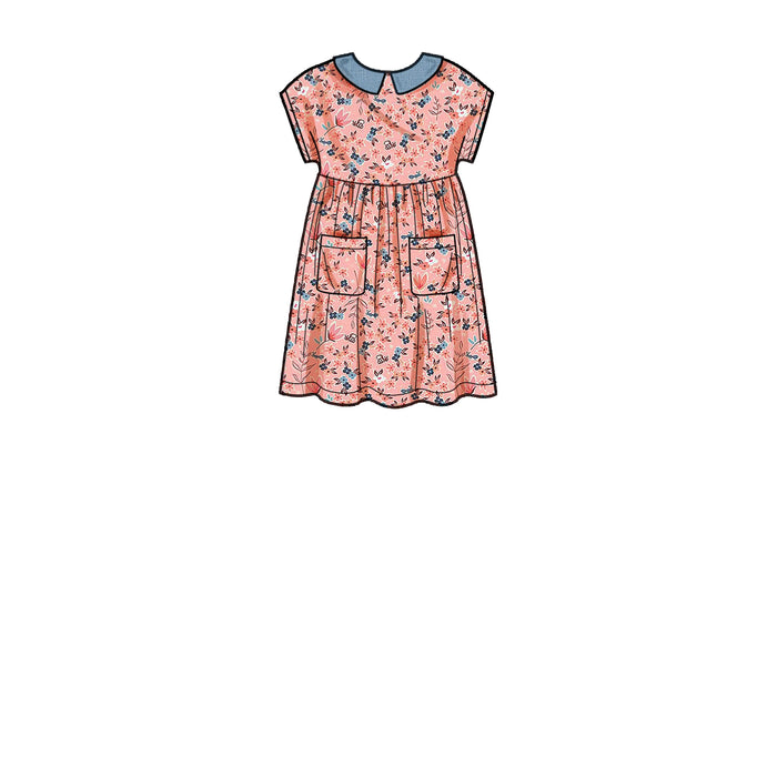 Simplicity Sewing Pattern 9280 Children's Dresses, Top and Leggings from Jaycotts Sewing Supplies
