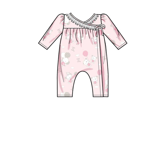 Simplicity Sewing Pattern 9283 Infants' Knit Gathered Gown and Jumpsuit from Jaycotts Sewing Supplies