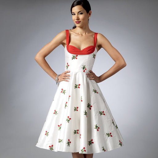 Simplicity Vintage Sewing Pattern 9284 Sweetheart-Neckline Dresses from Jaycotts Sewing Supplies