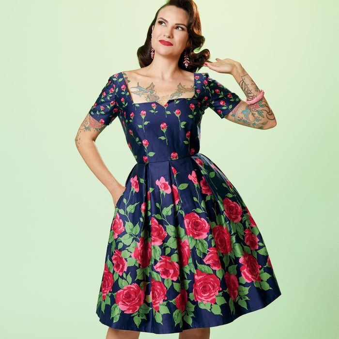 Simplicity 1950's Sewing Pattern 9294 Vintage Dress from Jaycotts Sewing Supplies