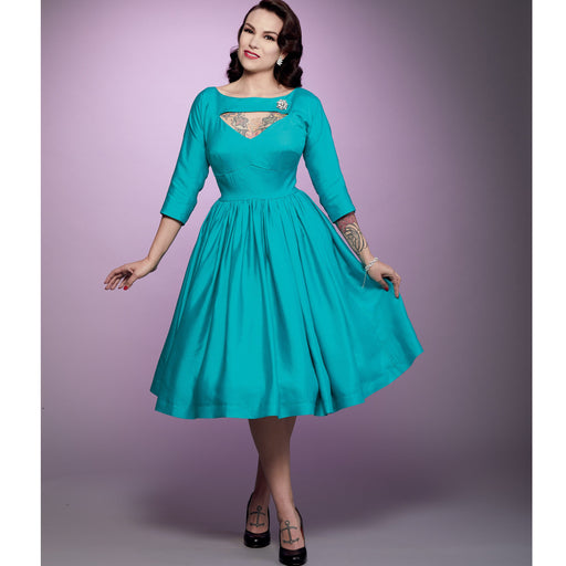 Simplicity 1950's Sewing Pattern 9296 Vintage Dress from Jaycotts Sewing Supplies