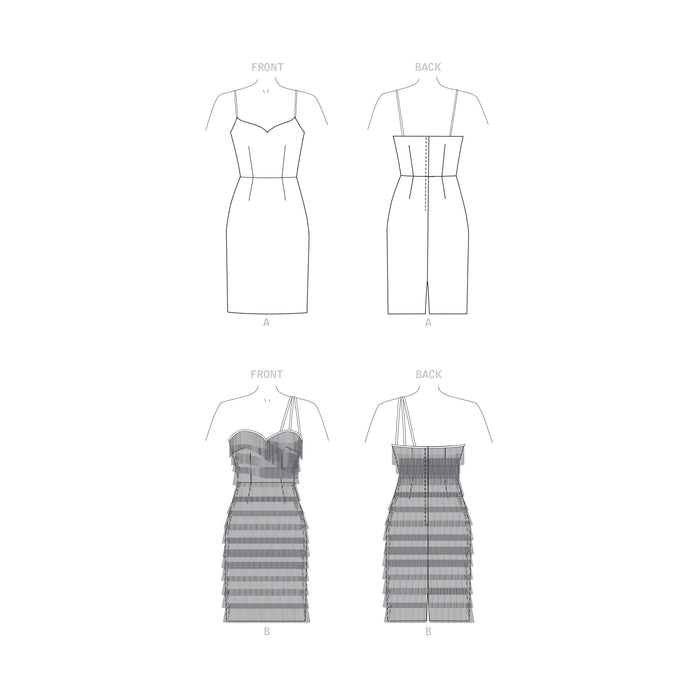 Simplicity 1950's Sewing Pattern 9297 Vintgae close fit Dress from Jaycotts Sewing Supplies