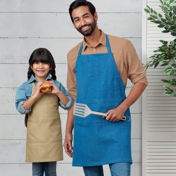 Simplicity Sewing Pattern 9301 Kids' and Adults' Aprons from Jaycotts Sewing Supplies