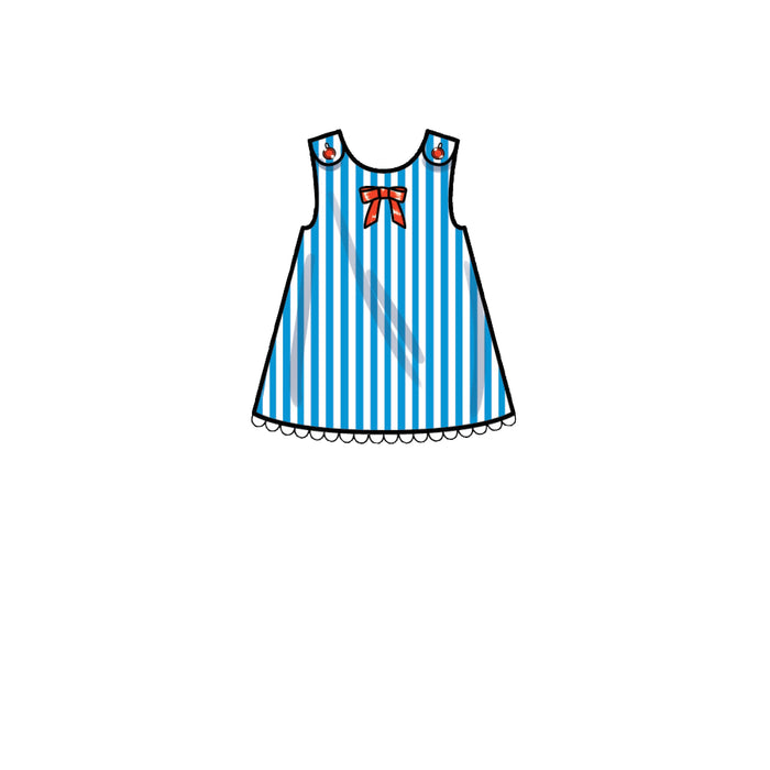 Simplicity Sewing Pattern S9318 Toddlers' Tent Tops, Dresses, and Shorts from Jaycotts Sewing Supplies