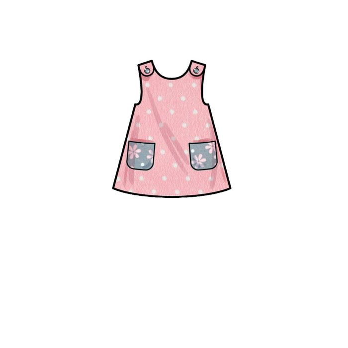 Simplicity Sewing Pattern S9318 Toddlers' Tent Tops, Dresses, and Shorts from Jaycotts Sewing Supplies