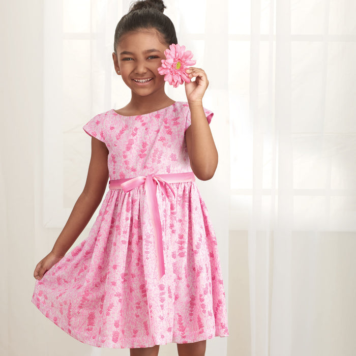 Simplicity Sewing Pattern S9320 Children's Gathered Skirt Dresses from Jaycotts Sewing Supplies