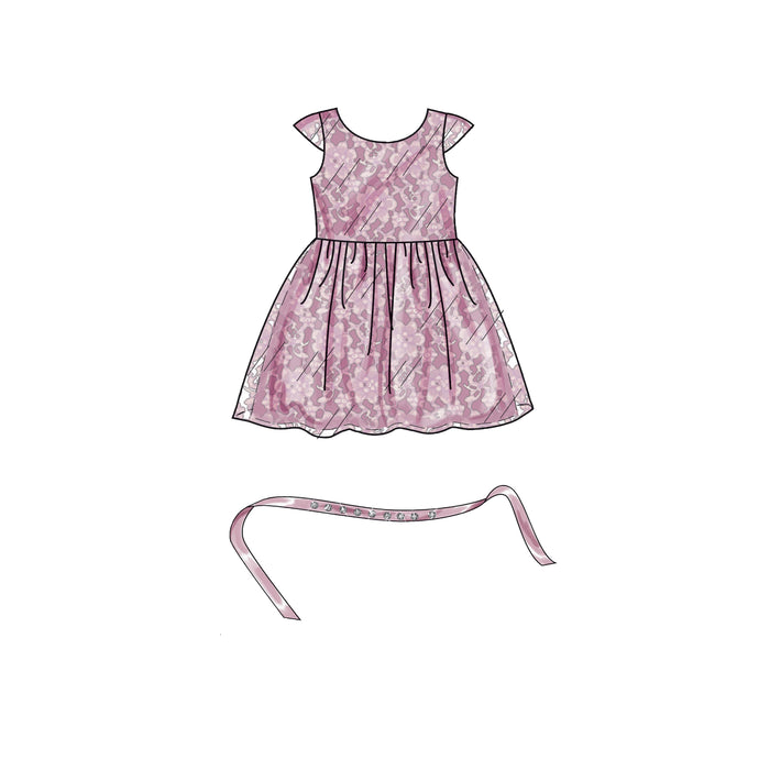 Simplicity Sewing Pattern S9320 Children's Gathered Skirt Dresses from Jaycotts Sewing Supplies