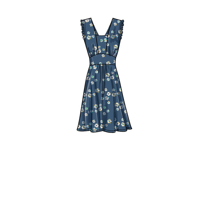 Simplicity Sewing Pattern S9325 Misses' and Women's Dress with Length Variations from Jaycotts Sewing Supplies