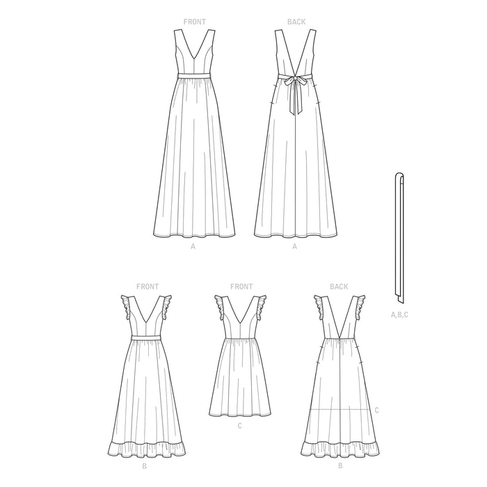 Simplicity Sewing Pattern S9327 Misses' Dresses from Jaycotts Sewing Supplies