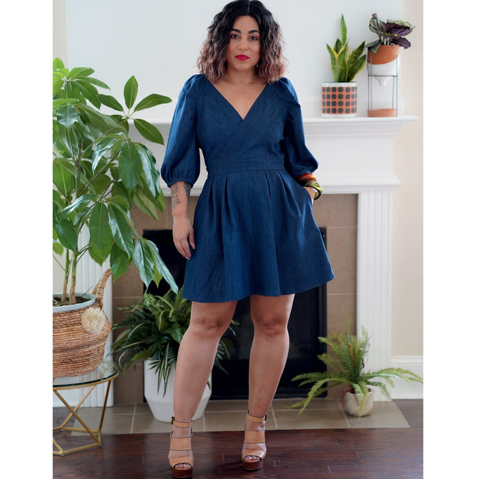 Simplicity Sewing Pattern S9329 Misses' Dress in Two Lengths from Jaycotts Sewing Supplies