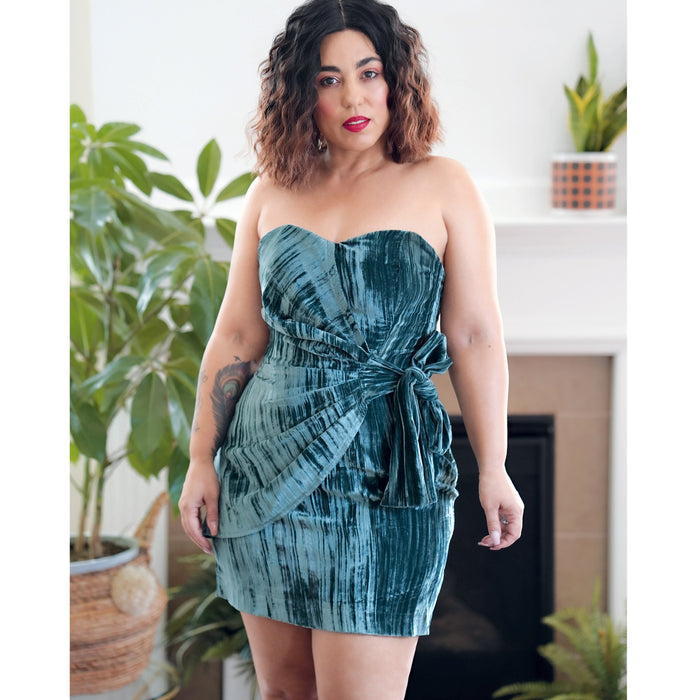 Simplicity Sewing Pattern S9330 Misses' Strapless Jumpsuit and Mini Dress from Jaycotts Sewing Supplies