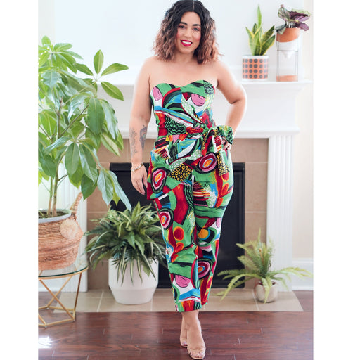 Simplicity Sewing Pattern S9330 Misses' Strapless Jumpsuit and Mini Dress from Jaycotts Sewing Supplies
