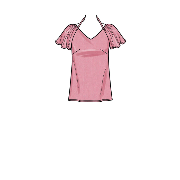 Simplicity Sewing Pattern S9334 Misses' and Women's Tops from Jaycotts Sewing Supplies