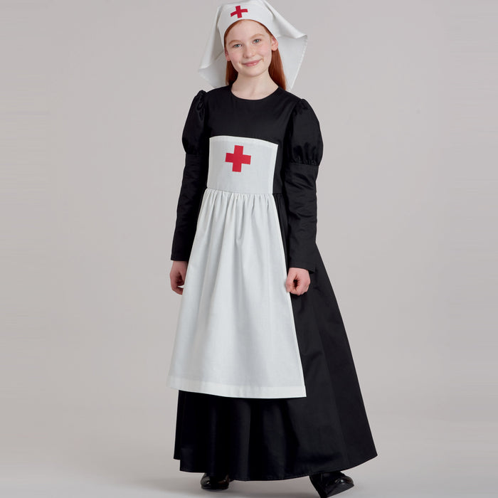 Simplicity Sewing Pattern 9352 Girls' Costumes and Face Covers from Jaycotts Sewing Supplies
