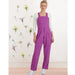 Simplicity Sewing Pattern 9382 Misses' Overall with Shaped Raised Waist and Back Ties from Jaycotts Sewing Supplies