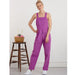 Simplicity Sewing Pattern 9382 Misses' Overall with Shaped Raised Waist and Back Ties from Jaycotts Sewing Supplies