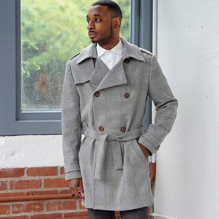 Simplicity Sewing Pattern 9389 Men's Trench Coat in Two Lengths from Jaycotts Sewing Supplies
