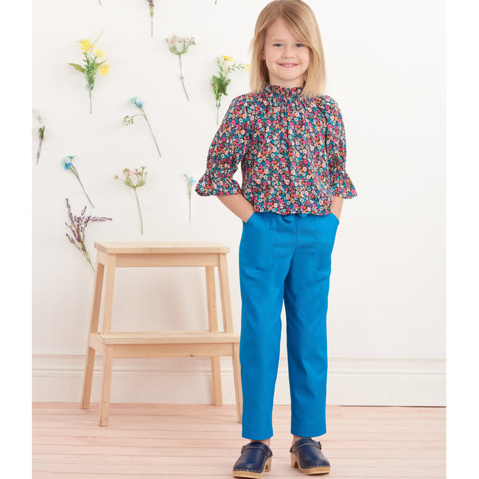 Simplicity Sewing Pattern 9393 Children's Dress, Tunic, Top and Pants from Jaycotts Sewing Supplies