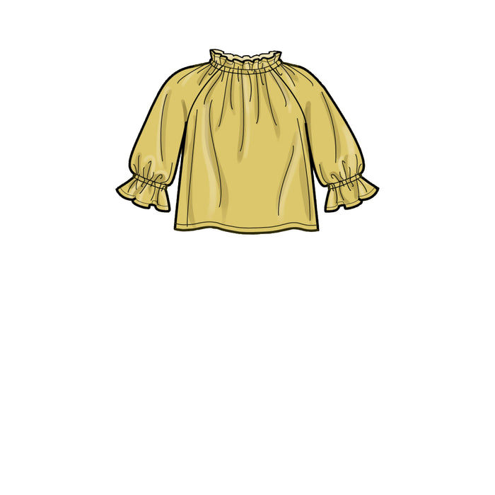 Simplicity Sewing Pattern 9393 Children's Dress, Tunic, Top and Pants from Jaycotts Sewing Supplies