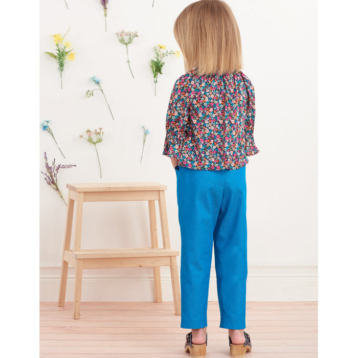 Simplicity Sewing Pattern 9393 Children's Dress, Tunic, Top and Pants from Jaycotts Sewing Supplies