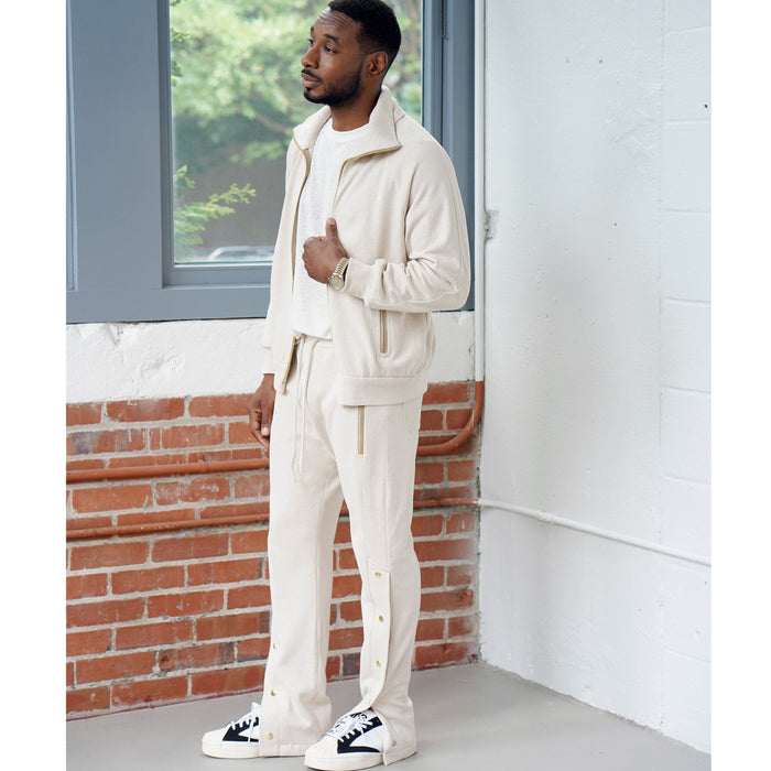 Simplicity Sewing Pattern 9458 Men's Knit Tracksuit from Jaycotts Sewing Supplies
