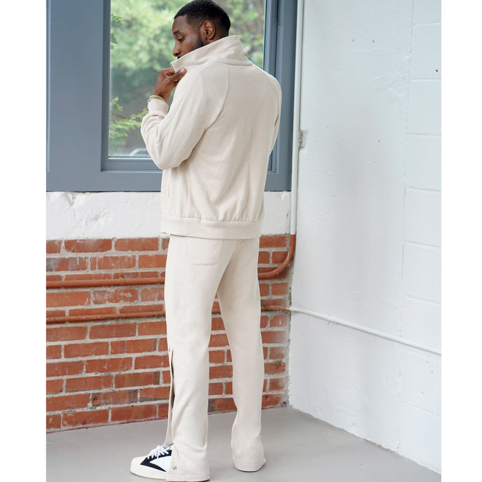 Simplicity Sewing Pattern 9458 Men's Knit Tracksuit from Jaycotts Sewing Supplies