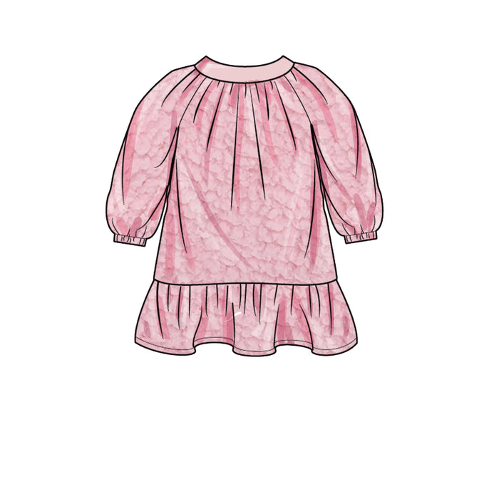 Simplicity Pattern 9460 Toddlers Dress, Top and Pants from Jaycotts Sewing Supplies