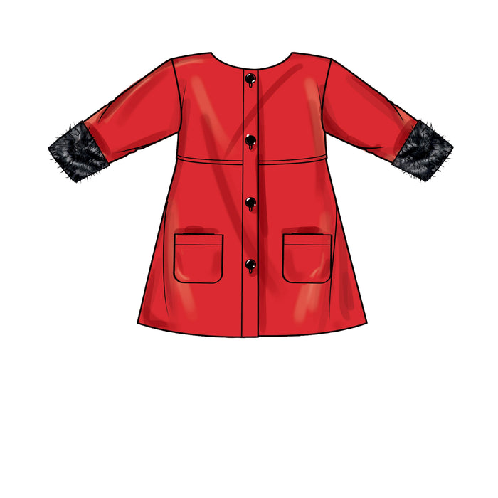 Simplicity Sewing Pattern 9461 Children's Coat from Jaycotts Sewing Supplies