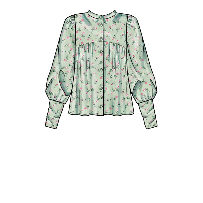 Simplicity Sewing Pattern 9467 Misses Tops from Jaycotts Sewing Supplies