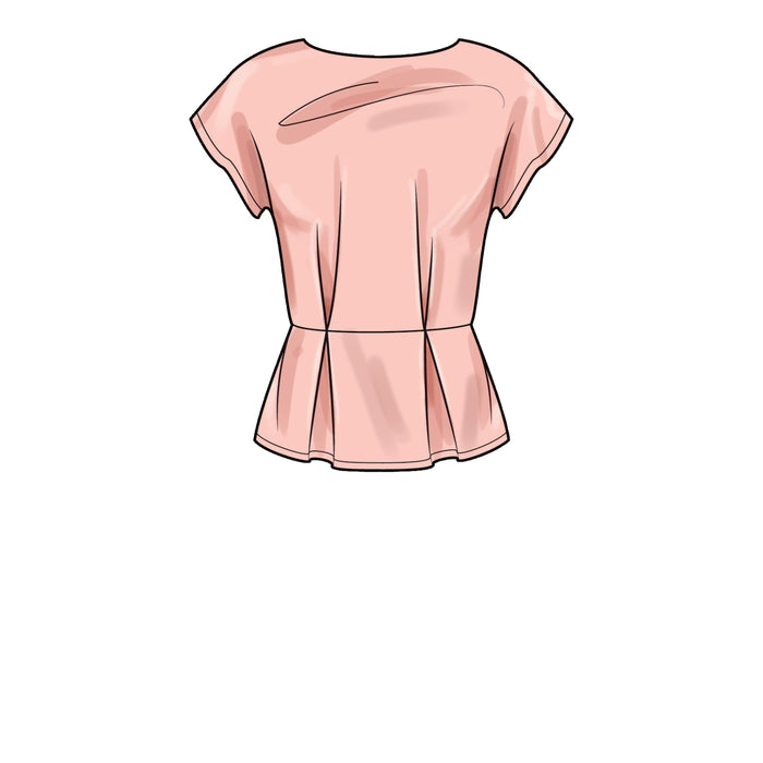 Simplicity Sewing Pattern 9470 Misses Tops from Jaycotts Sewing Supplies