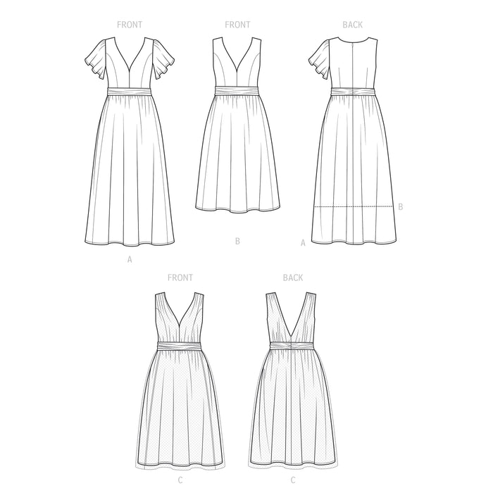 Simplicity Sewing Pattern 9476 Womens Dresses from Jaycotts Sewing Supplies