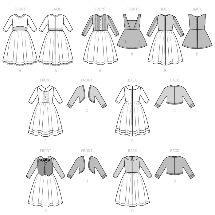 Simplicity 9516 18 inch Doll Clothes pattern from Jaycotts Sewing Supplies