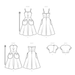 Simplicity 9536 Vintage Sundress and Bolero pattern from Jaycotts Sewing Supplies