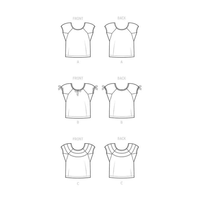 Simplicity 9538 Vintage Forties Blouses pattern from Jaycotts Sewing Supplies