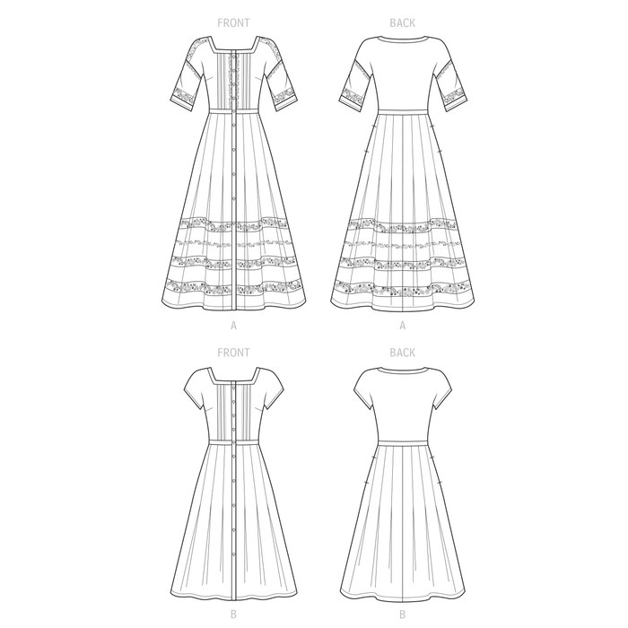 Simplicity 9542 Misses' Dresses pattern from Jaycotts Sewing Supplies