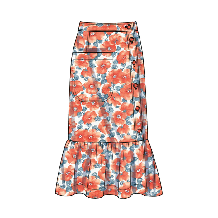 Simplicity 9552 Crop Top and Skirts pattern from Jaycotts Sewing Supplies