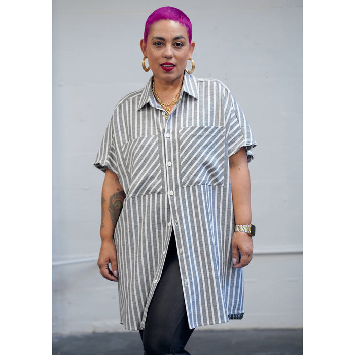 Simplicity 9554 Unisex Shirt in Two Lengths pattern from Jaycotts Sewing Supplies