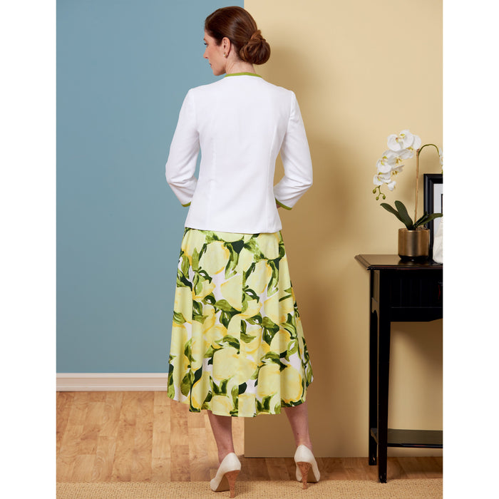 Simplicity 9555 Misses' Jacket and Skirts pattern from Jaycotts Sewing Supplies
