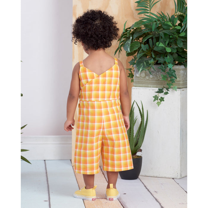 Simplicity 9558 Toddlers' and Children's Jumpsuit, Romper and Jumper from Jaycotts Sewing Supplies