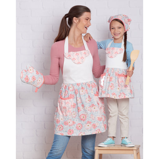 Simplicity 9565 Children's and Misses' Aprons and Accessories pattern from Jaycotts Sewing Supplies