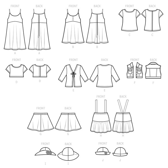 Simplicity 9566 18 inch Doll Clothes pattern from Jaycotts Sewing Supplies