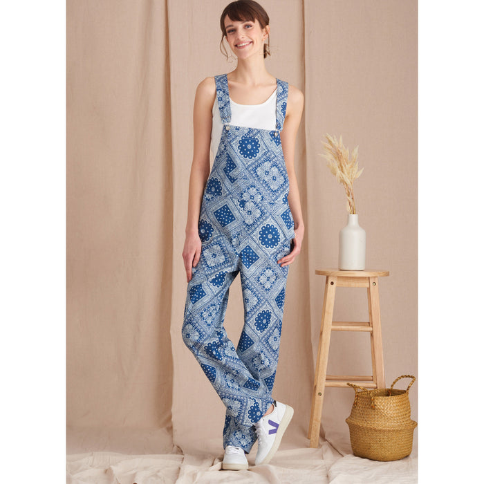Simplicity Sewing Pattern 9590 Misses' Overalls from Jaycotts Sewing Supplies