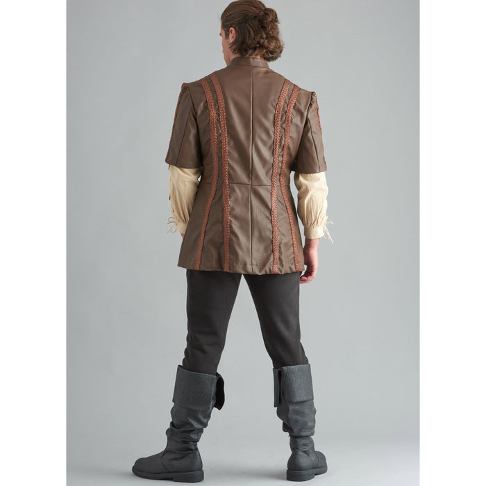 Simplicity Sewing Pattern 9593 Men's Medieval fantasy costumes from Jaycotts Sewing Supplies