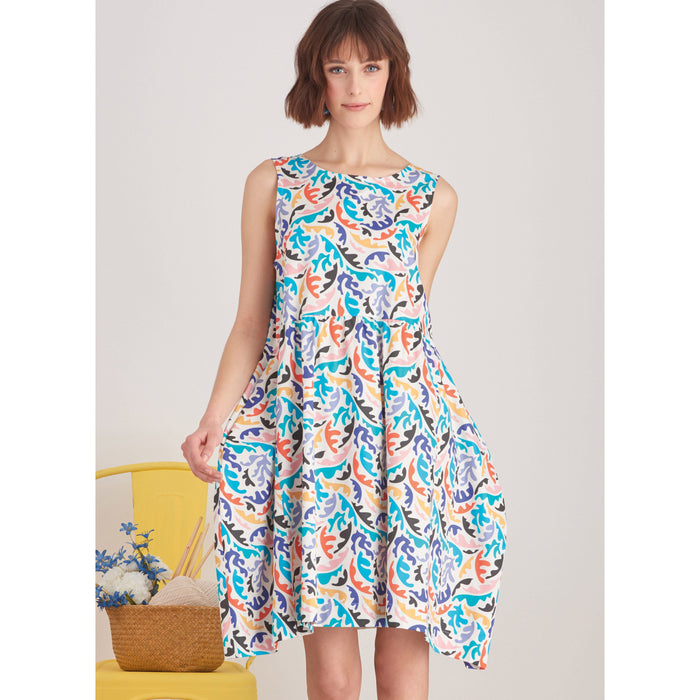 Simplicity Sewing Pattern 9596 Pullover Dress and Top by Elaine Heigl from Jaycotts Sewing Supplies