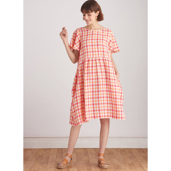 Simplicity Sewing Pattern 9596 Pullover Dress and Top by Elaine Heigl from Jaycotts Sewing Supplies